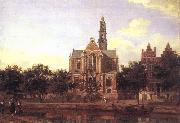 HEYDEN, Jan van der View of the Westerkerk, Amsterdam oil painting picture wholesale